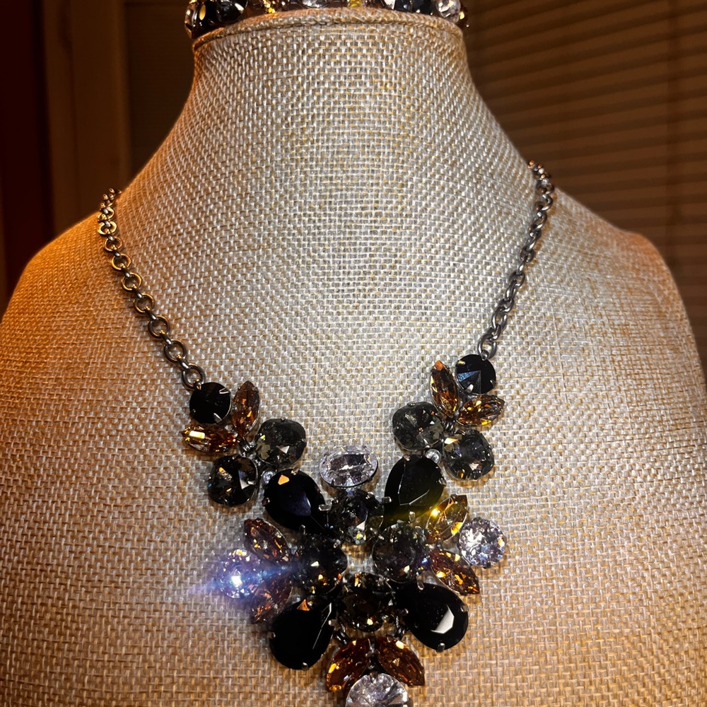 Sorrelli Retired Neutral Territory Lotis Leopard Fall and Necklace and Bracelet - Picture 4 of 9